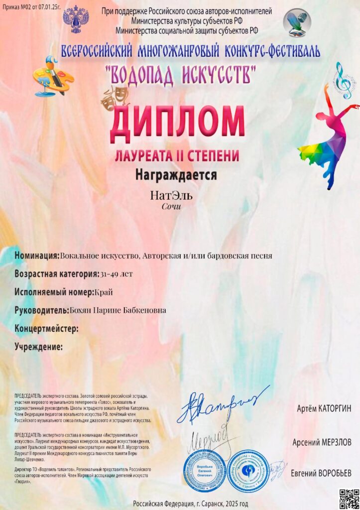 Награды